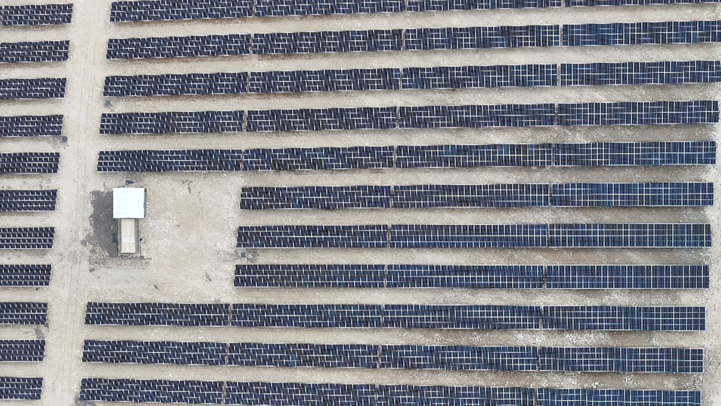 Solar panels are seen in Kayseri province, central Türkiye, April 18, 2026. (AA Photo)