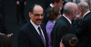 National Intelligence Organization (MIT) chief Ibrahim Kalın visits the Antalya Diplomacy Forum, Antalya, Türkiye, April 17, 2026. (AA Photo)