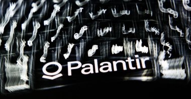 "Palantir builds software for defense, intelligence and the military." (Getty Images Photo)