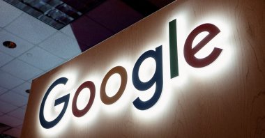 Google's logo during the CERAWeek energy conference 2026, Houston, Texas, U.S., March 24, 2026. (Reuters Photo)