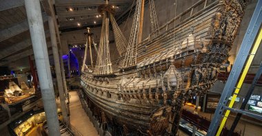 View of the Vasa warship displayed in pristine condition at Vasa Museum in Stockholm, Sweden, April 4, 2025. (Shutterstock Photo) 
