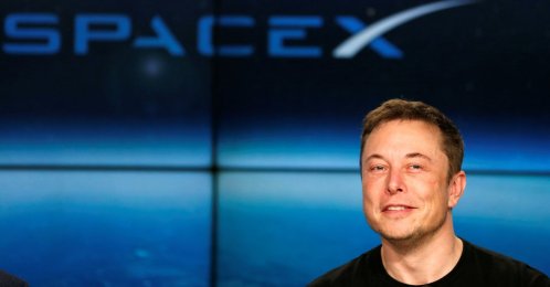 SpaceX founder Elon Musk speaks at a press conference following the first launch of a SpaceX Falcon Heavy rocket at the Kennedy Space Center in Cape Canaveral, Florida, U.S., Feb. 6, 2018. (Reuters Photo)
