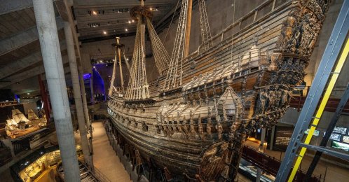 View of the Vasa warship displayed in pristine condition at Vasa Museum in Stockholm, Sweden, April 4, 2025. (Shutterstock Photo) 