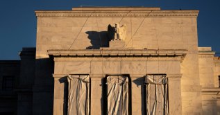 Major construction work continues at the U.S. Federal Reserve building in Washington, U.S., Jan. 13, 2026. (Reuters File Photo)