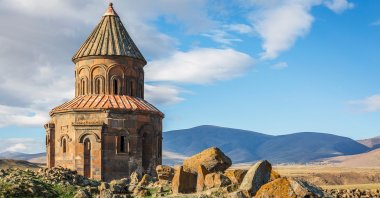 The Ani ruins, the ancient city of Kars, Türkiye. (Shutterstock Photo)