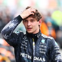 Mercedes' Andrea Kimi Antonelli looks on after winning the F1 Japan Grand Prix, in Suzuka, Japan. (Getty Images Photo)