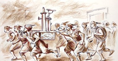 "The establishment of the Tulumbacı Corps under Davud Ağa marked a significant step in the institutionalization of urban disaster management in 18th-century Istanbul." (Illustration by Erhan Yalvaç)