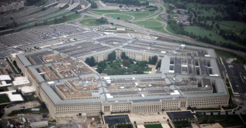 Aerial view of the United States military headquarters, the Pentagon, Sept. 28, 2008. (Reuters File Photo)