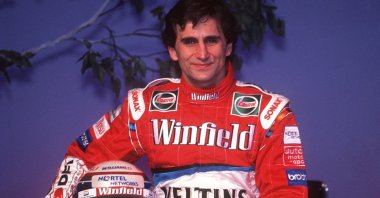 Alex Zanardi is seen at Formula One Williams Testing Launch in Barcelona, Spain, Jan. 25, 1999. (Reuters Photo)