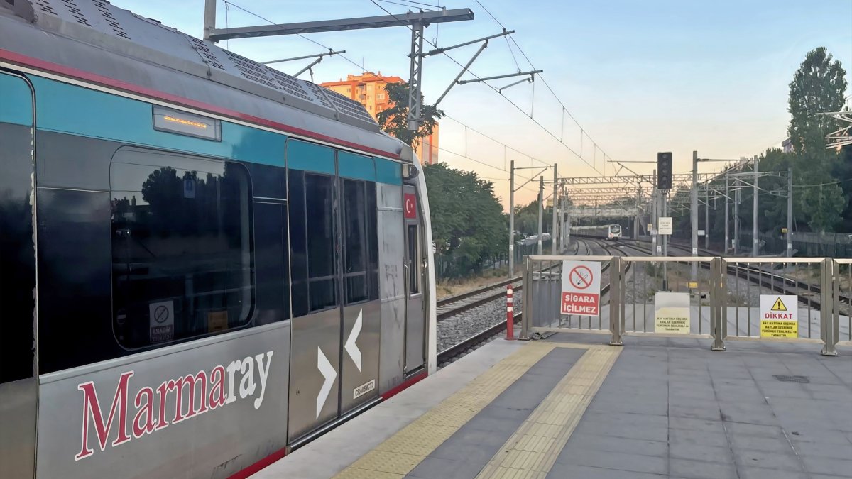 The Marmaray is a rail line linking Istanbul’s European and Asian sides, Istanbul, Türkiye, July 2, 2025. (Shutterstock Photo) 