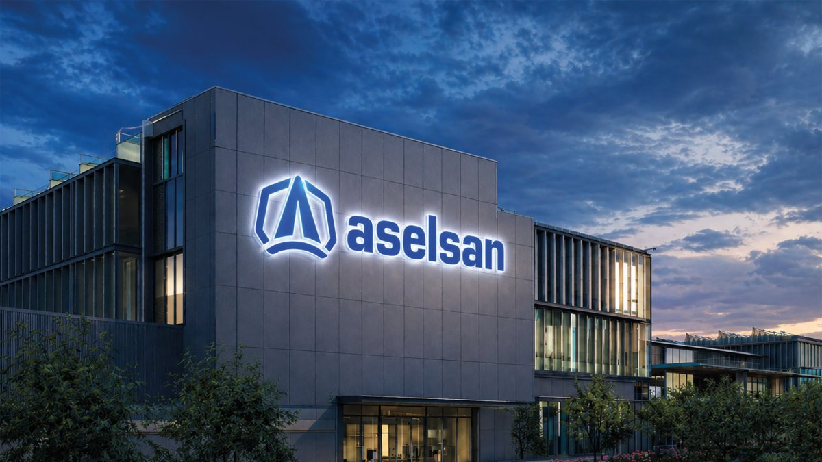 A general view of the new Aselsan logo is seen in this photo shared on May 2, 2026. (AA Photo)