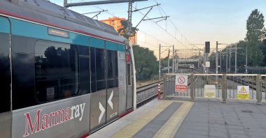 The Marmaray is a rail line linking Istanbul’s European and Asian sides, Istanbul, Türkiye, July 2, 2025. (Shutterstock Photo) 