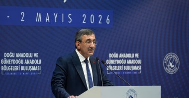 Vice President Cevdet Yılmaz attends an event, Istanbul, Türkiye, May 2, 2026. (AA Photo)