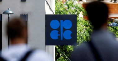 A view shows the logo of the Organization of the Petroleum Exporting Countries (OPEC) outside its headquarters, Vienna, Austria, May 28, 2024. (Reuters Photo)