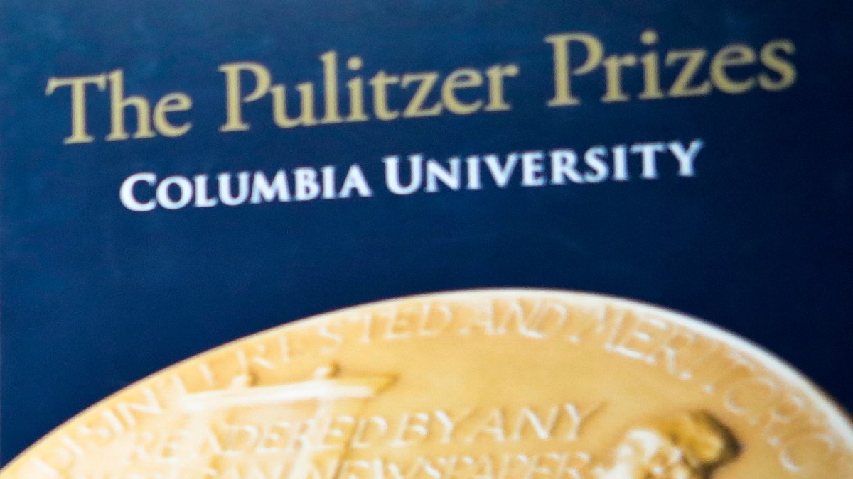  Signage for The Pulitzer Prizes appears at Columbia University, May 28, 2019, in New York. (AP File Photo)
