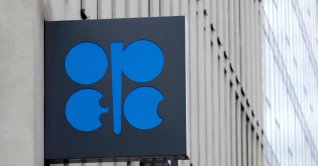 The logo of the OPEC is pictured at the OPEC headquarters, Vienna, Austria, Oct. 4, 2022. (AFP Photo)