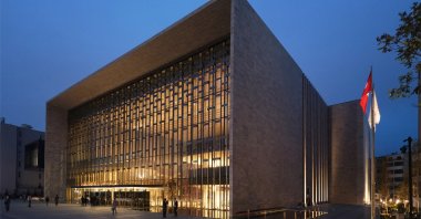 A view of the Atatürk Cultural Center, Istanbul, Türkiye. (Shutterstock Photo)