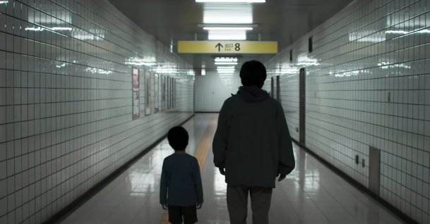 A scene from the trailer for "Exit 8.”