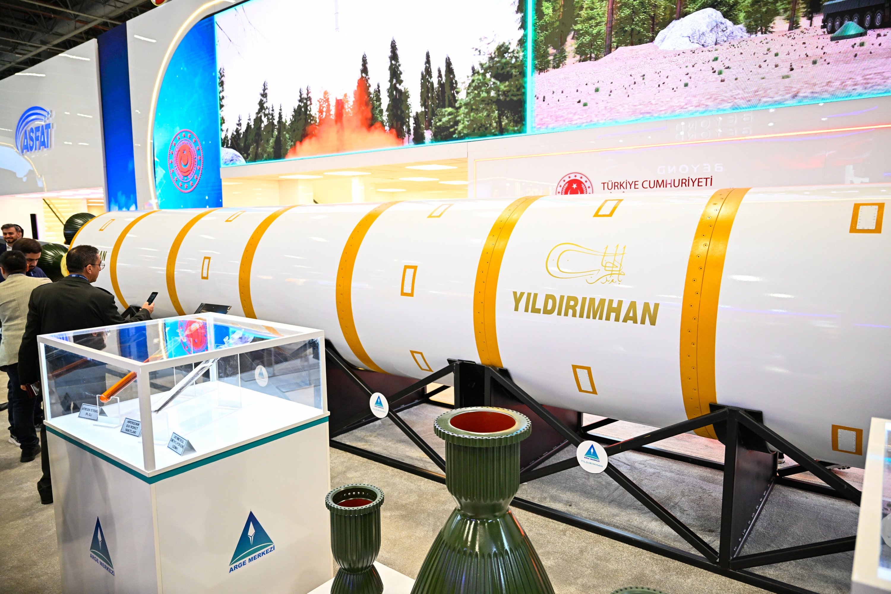 Türkiye unveils its 1st intercontinental ballistic missile