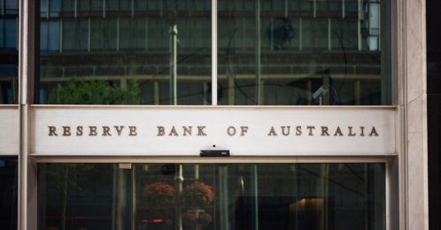 The main entrance of the headquarters of the Reserve Bank of Australia (RBA), Sydney, Australia, Nov. 13, 2022. (Shutterstock Photo)
