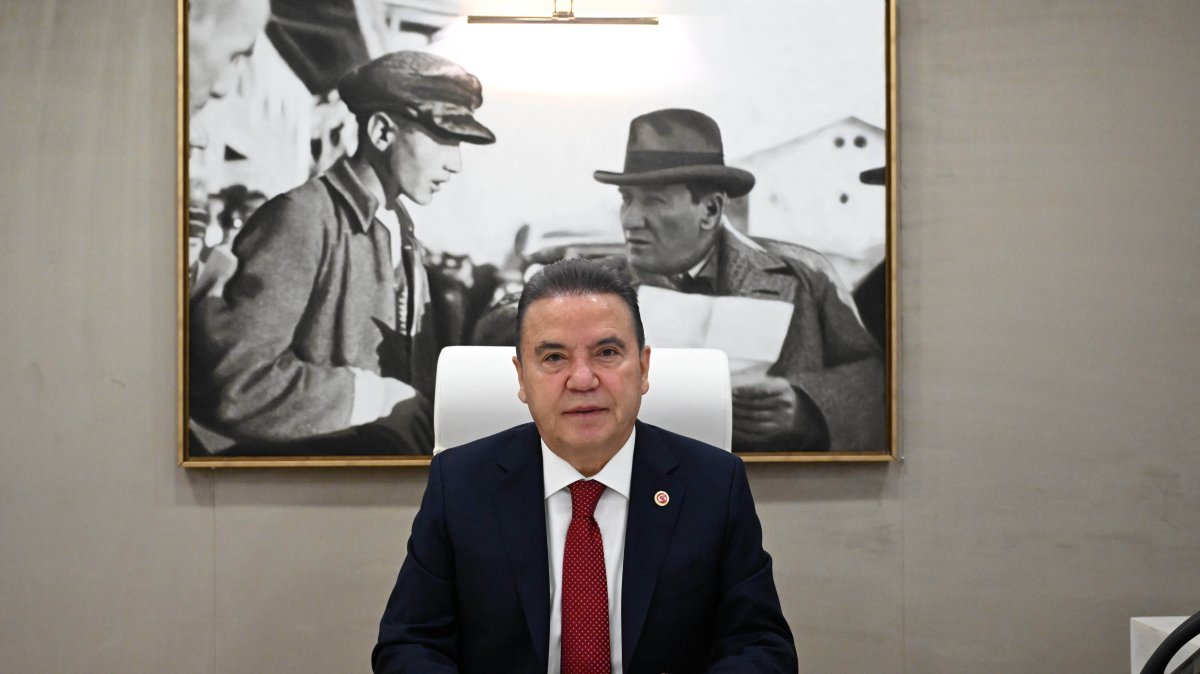 An undated photo of former Antalya Mayor Muhittin Böcek, Antalya, southern Türkiye. (DHA Photo)