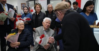 The Nursing Home Elderly Care and Rehabilitation Center, rebuilt after being demolished due to earthquake safety concerns, opens to residents, Aydın, Türkiye, April 17, 2026. (AA Photo)