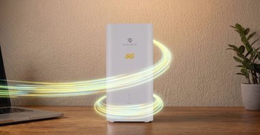 A general view of the Superbox device is seen in this handout, May 6, 2026. (Courtesy of Turkcell)