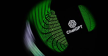 This illustration photograph taken in Mulhouse, eastern France, shows the logo of OpenAI's artificial intelligence chatbot ChatGPT, Feb. 11, 2025. (AFP File Photo)