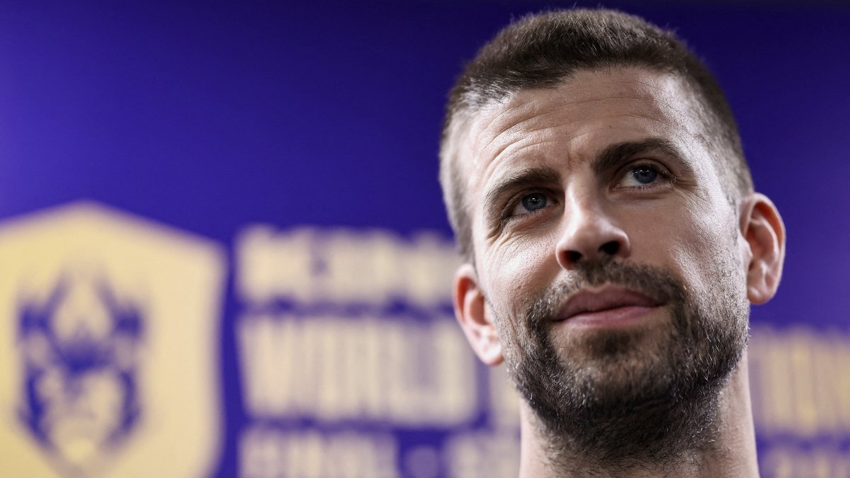 Gerard Pique attends a press conference, Sao Paulo, Brazil, Jan. 16, 2026. (Reuters Photo)