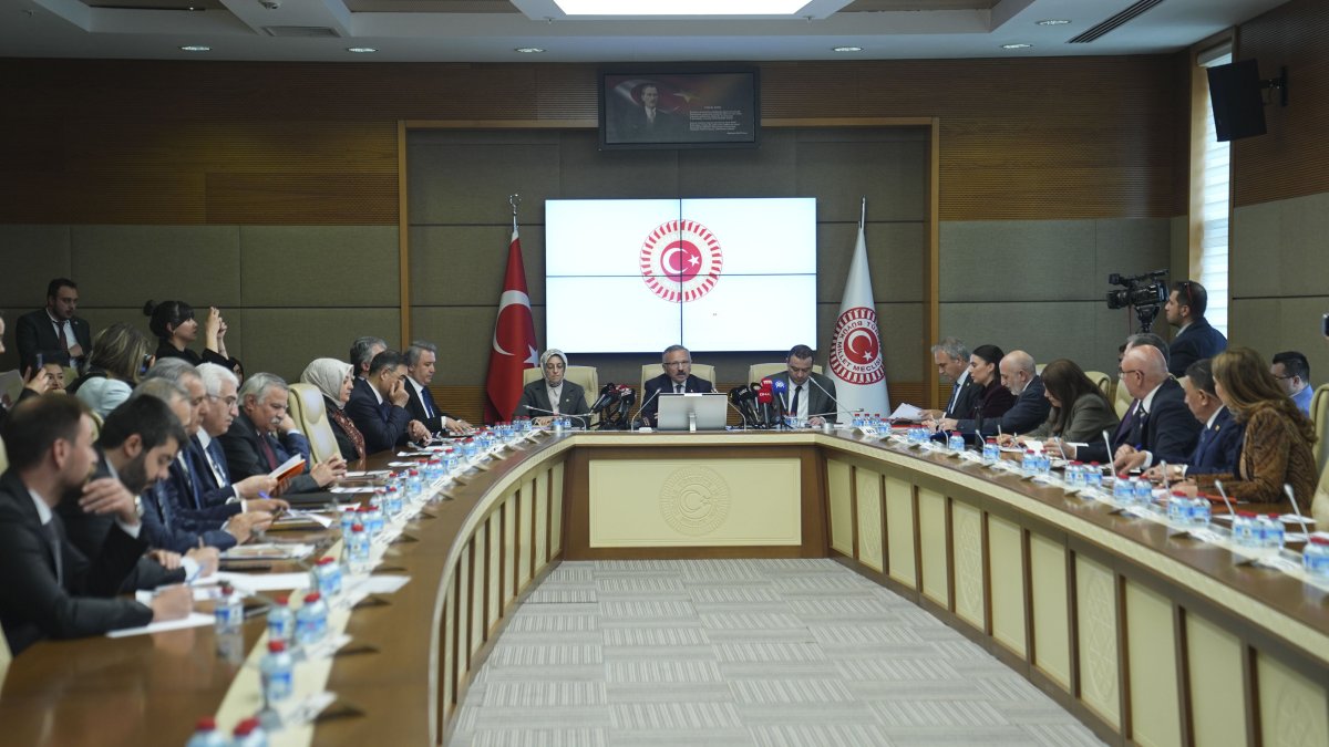 A view of the parliamentary committee in session, Ankara, Türkiye, May 7, 2026. (AA Photo)
