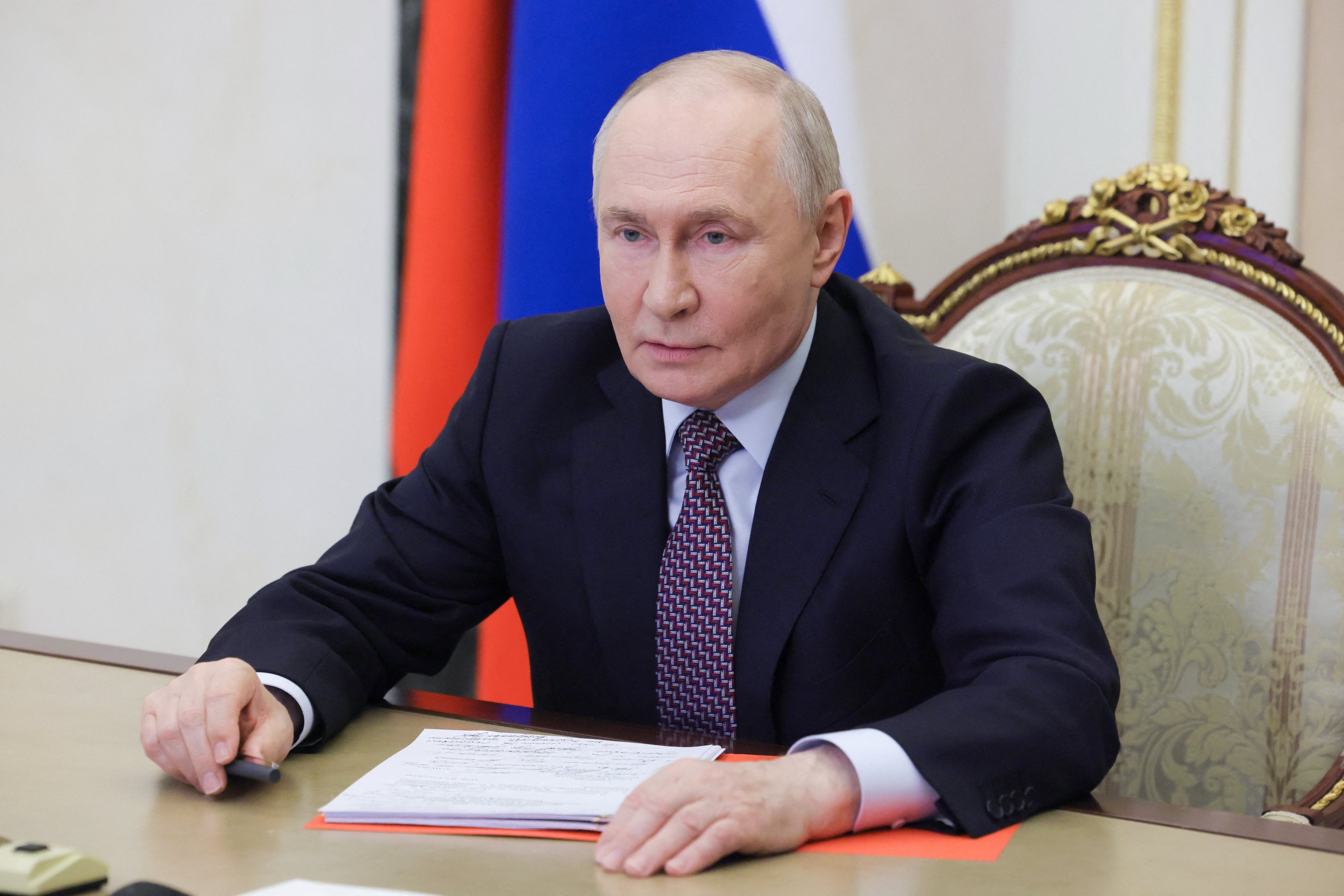 Putin says Ukraine strikes air traffic control center in Rostov