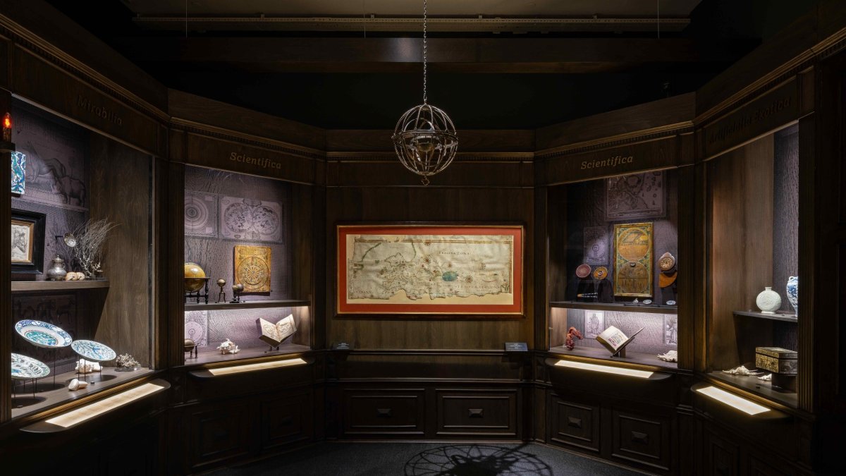 A general view of the "The Art of Travel" exhibition at Meşher, Istanbul, Türkiye. (Photo courtesy of Meşher)