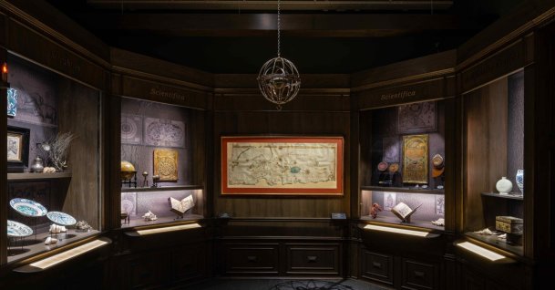 A general view of the "The Art of Travel" exhibition at Meşher, Istanbul, Türkiye. (Photo courtesy of Meşher)