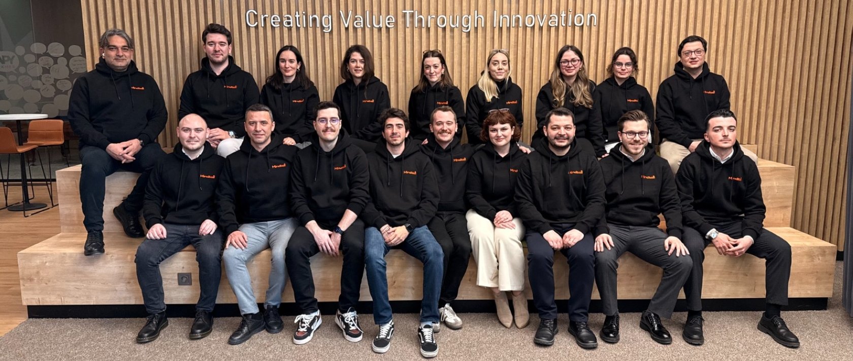 Members of the Istanbul-based mobile gaming studio Mindtail, Istanbul, Türkiye. (Courtesy of Mindtail)
