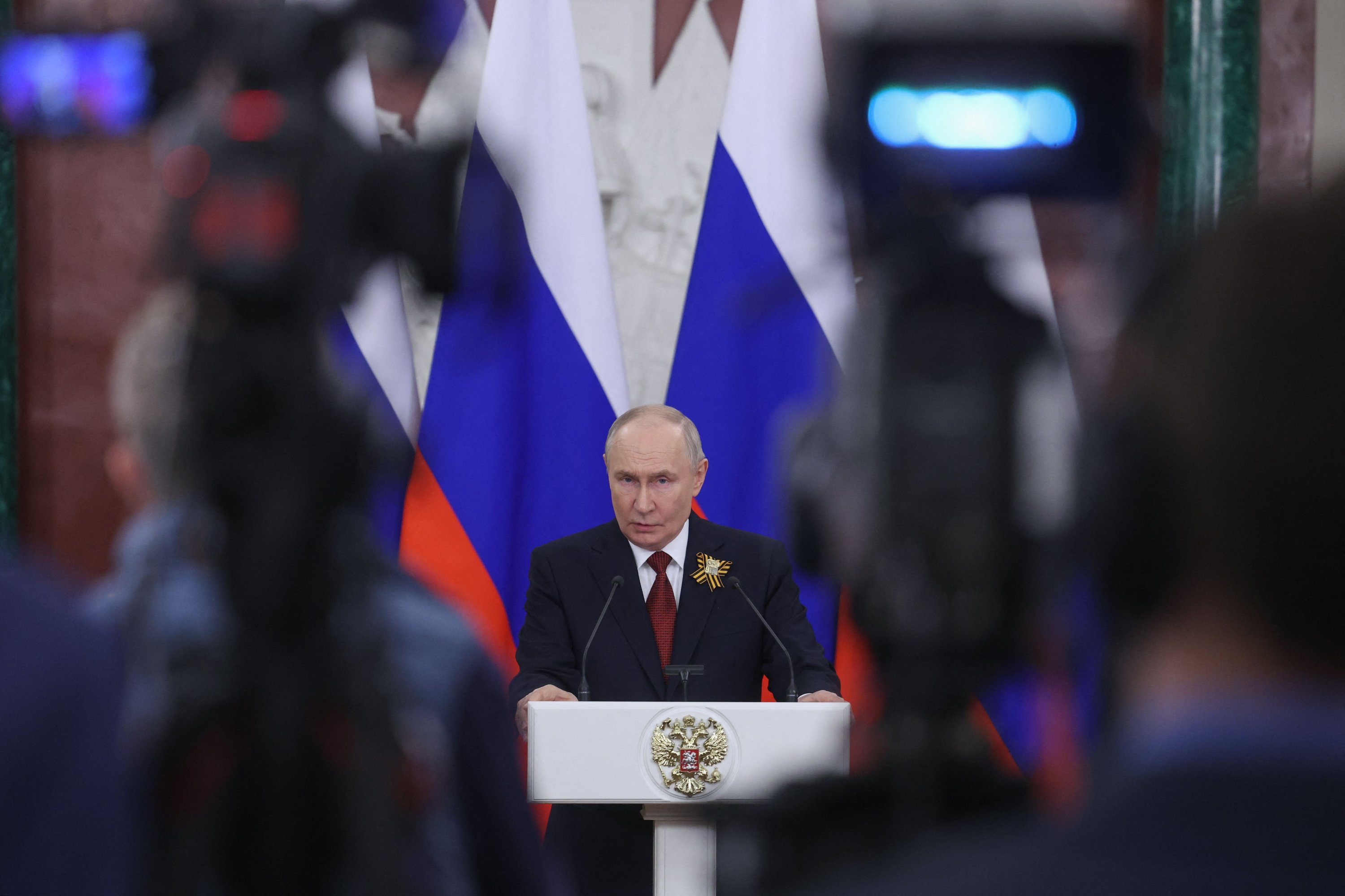 Ukraine war ‘coming to an end’ Putin claims after V-Day parade