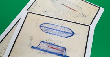 Examples of files on UFOs released by the Pentagon, Washington, U.S., May 8, 2026. (AP Photo)