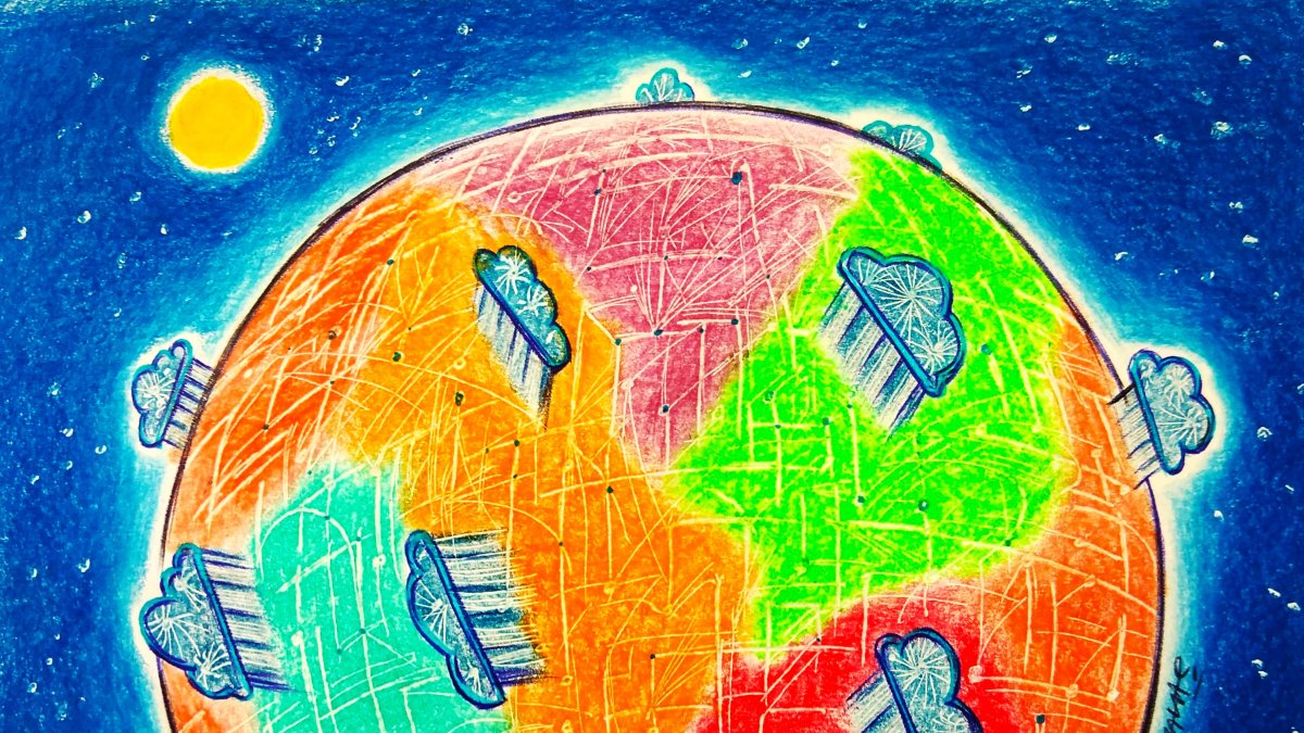 "The next era, beginning in the mid-2020s, will be marked by the inevitable collapse of monopolistic cloud empires, paving the way for decentralized, interoperable and sovereign digital infrastructures." (Illustration by Erhan Yalvç)