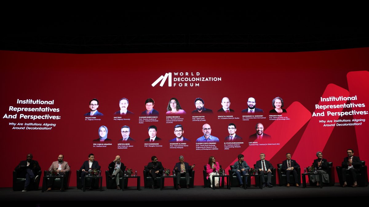 A view of a session of the World Decolonization Forum, in Istanbul, Türkiye, May 11, 2026. (Courtesy of World Decolonization Forum)