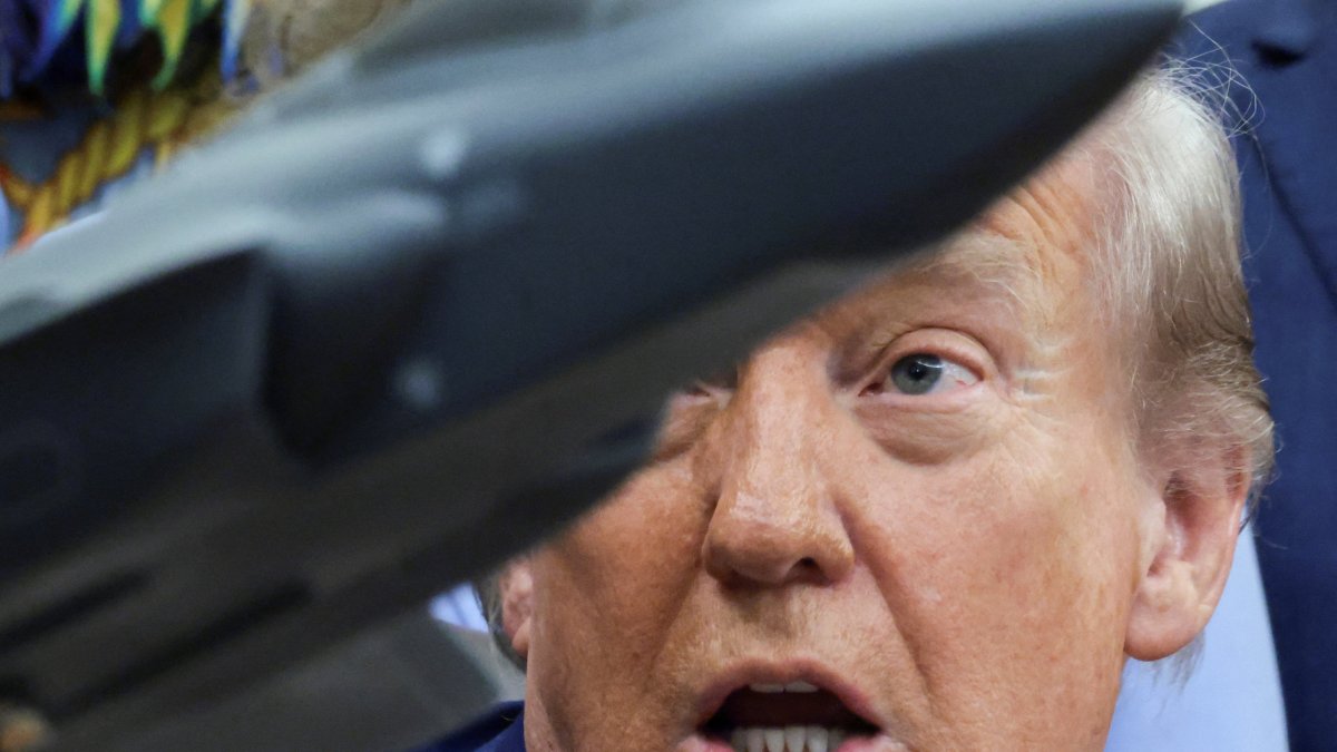 U.S. President Donald Trump speaks during a maternal health event in the Oval Office at the White House in Washington, D.C., U.S., May 11, 2026. (Reuters Photo)