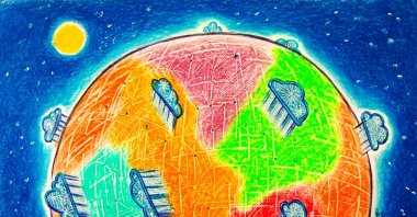 "The next era, beginning in the mid-2020s, will be marked by the inevitable collapse of monopolistic cloud empires, paving the way for decentralized, interoperable and sovereign digital infrastructures." (Illustration by Erhan Yalvç)