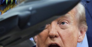 U.S. President Donald Trump speaks during a maternal health event in the Oval Office at the White House in Washington, D.C., U.S., May 11, 2026. (Reuters Photo)
