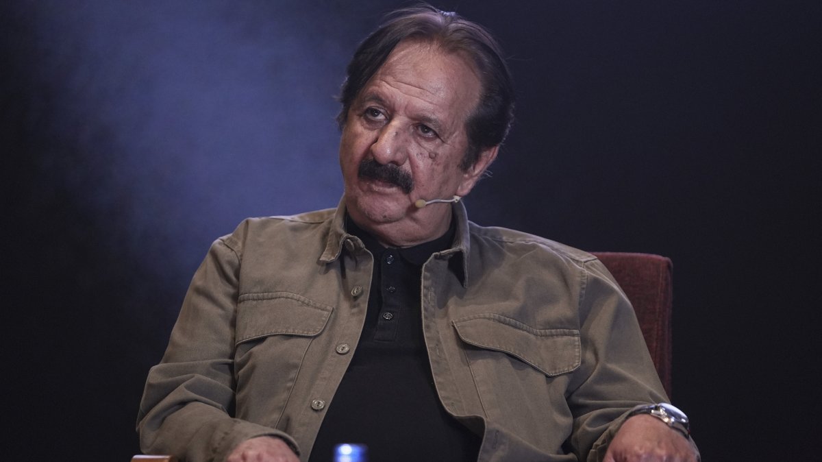 Iranian filmmaker Majid Majidi speaks at a special session titled “Cinema and Decolonization” at the World Decolonization Forum, Istanbul, Türkiye, May 11, 2026. (AA Photo)