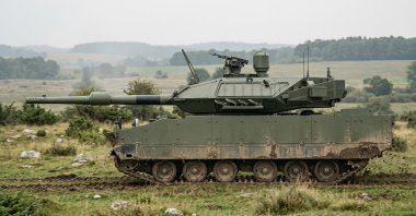 The Kaplan MT tank developed by Turkish defense manufacturer FNSS is seen in this file photo. (Photo courtesy FNSS)