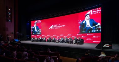 A view of one of the sessions of the forum held in Istanbul, Türkiye, May 11, 2026. (Courtesy of the World Decolonization Forum)
