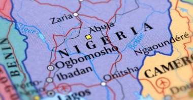 This map of Nigeria shows major cities in the country. (Getty Images Photo)