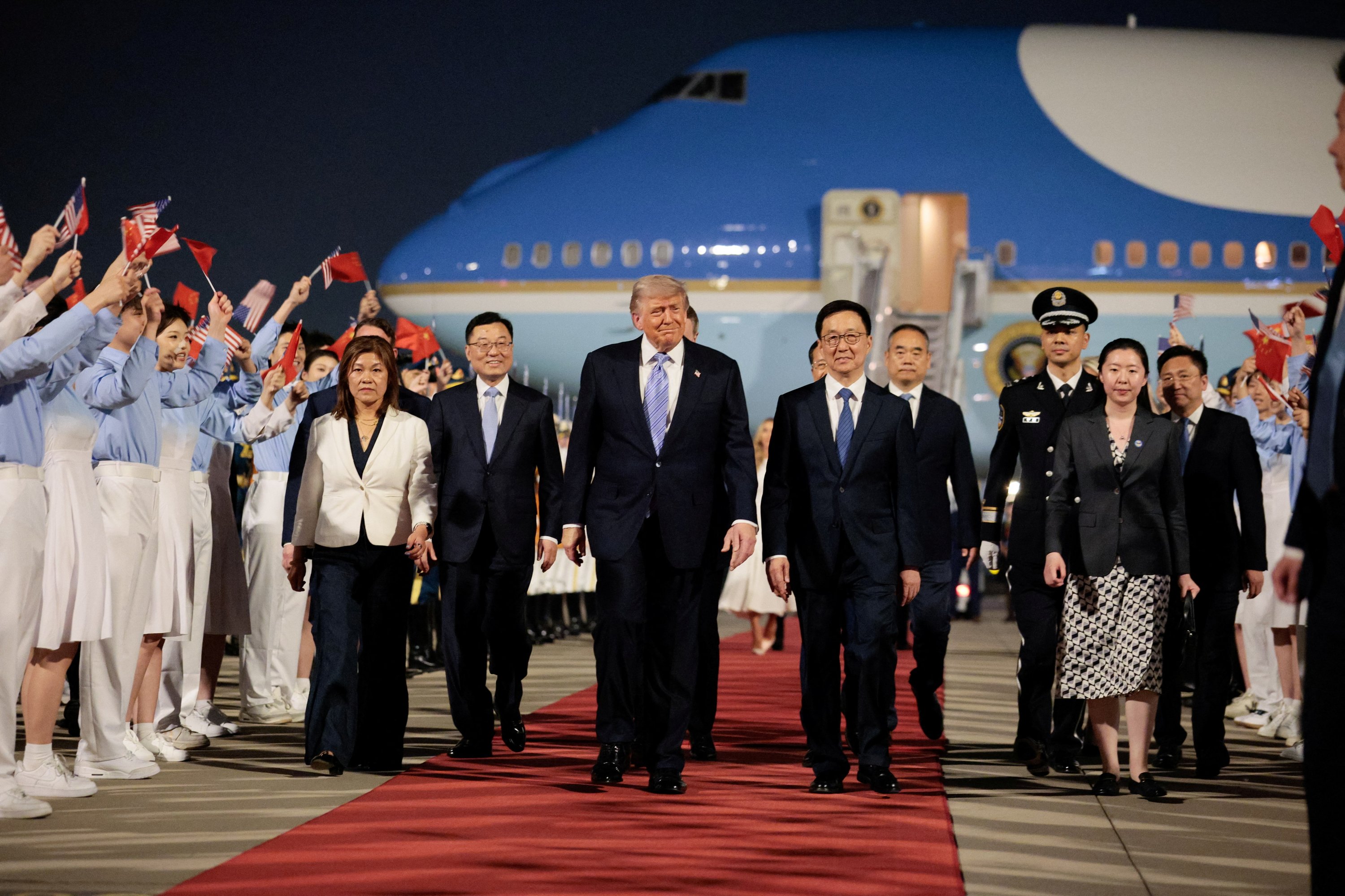 In Beijing, Trump to push Xi to ‘open up’ China