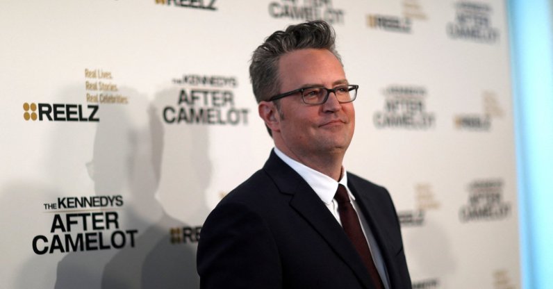 Cast member Matthew Perry poses at the premiere for the television series "The Kennedys After Camelot" at The Paley Center for Media in Beverly Hills, California, U.S., March 15, 2017. (Reuters Photo)