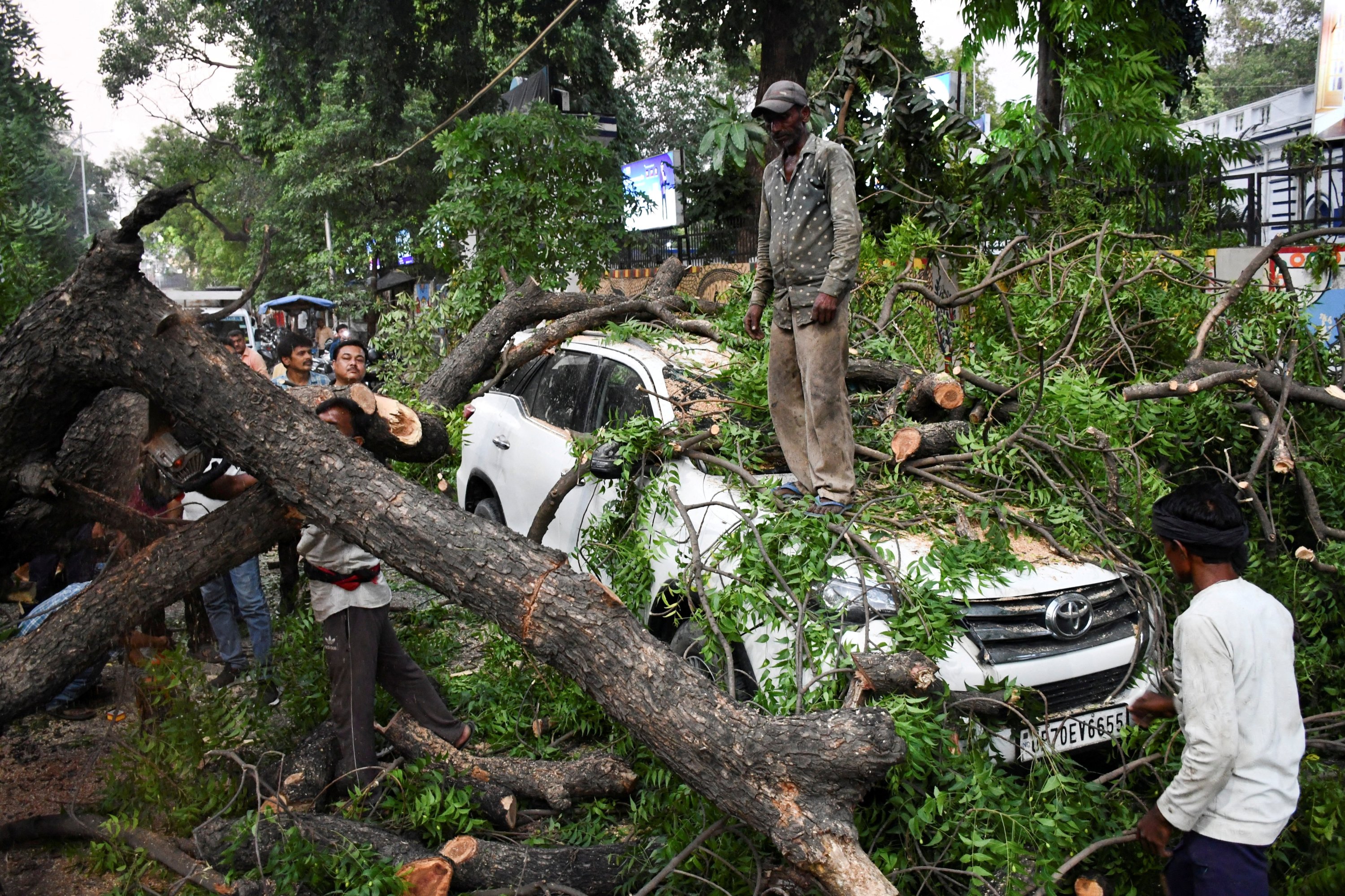 Over 100 dead when raging storm tears through India’s Uttar Pradesh