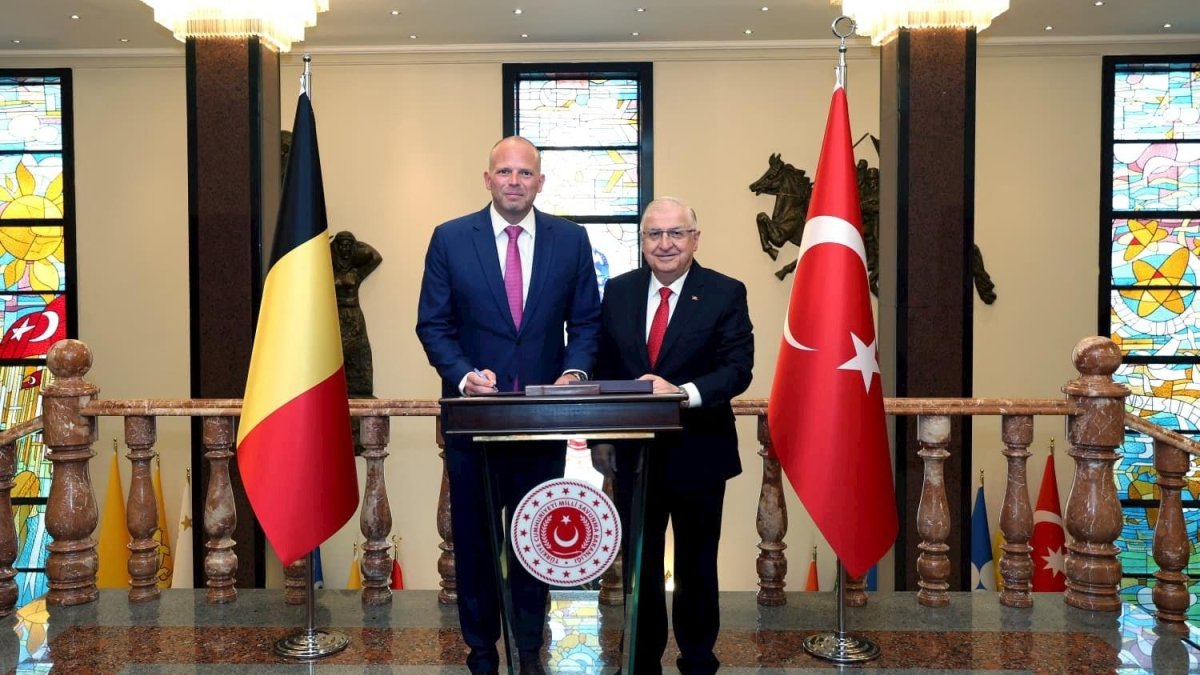Belgium hails 'big step forward' after defense deals with Türkiye