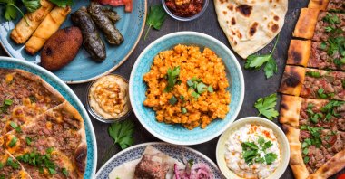 Traditional assorted Turkish dishes. (Shutterstock Photo)